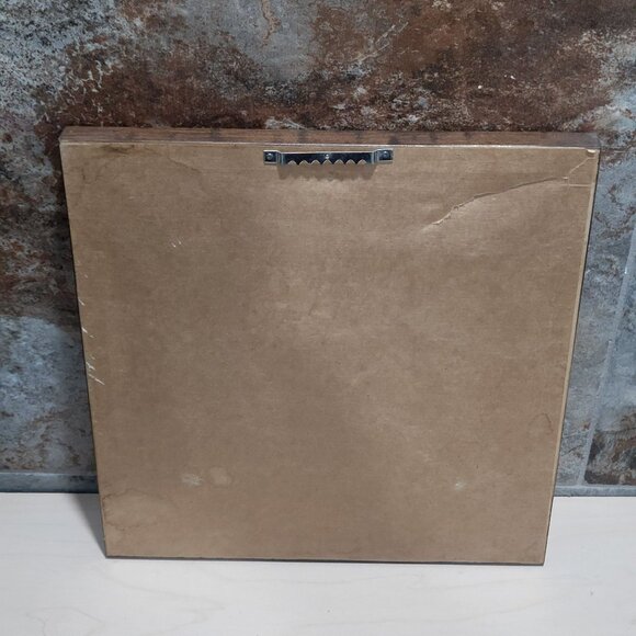 Vintage Framed Cross Stitch Fruit Basket Wall Artwork Hanging Decor - Picture 4 of 10